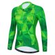 thumbnail image 3 of Maillot de ciclismo colorido de manga larga para mujer, ropa de ciclismo de equipo profesional, maillot de bicicleta de montaña de otoño, camiseta de ciclismo transpirable, 3 of 5