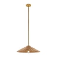 thumbnail image 3 of 1-Light Pendant in Natural Brass, 3 of 5