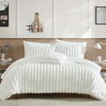 thumbnail image 3 of Everett Gray 4pc Comforter Set Riverbrook Home Everett Collection White - Twin XL - 3 Piece, 3 of 5