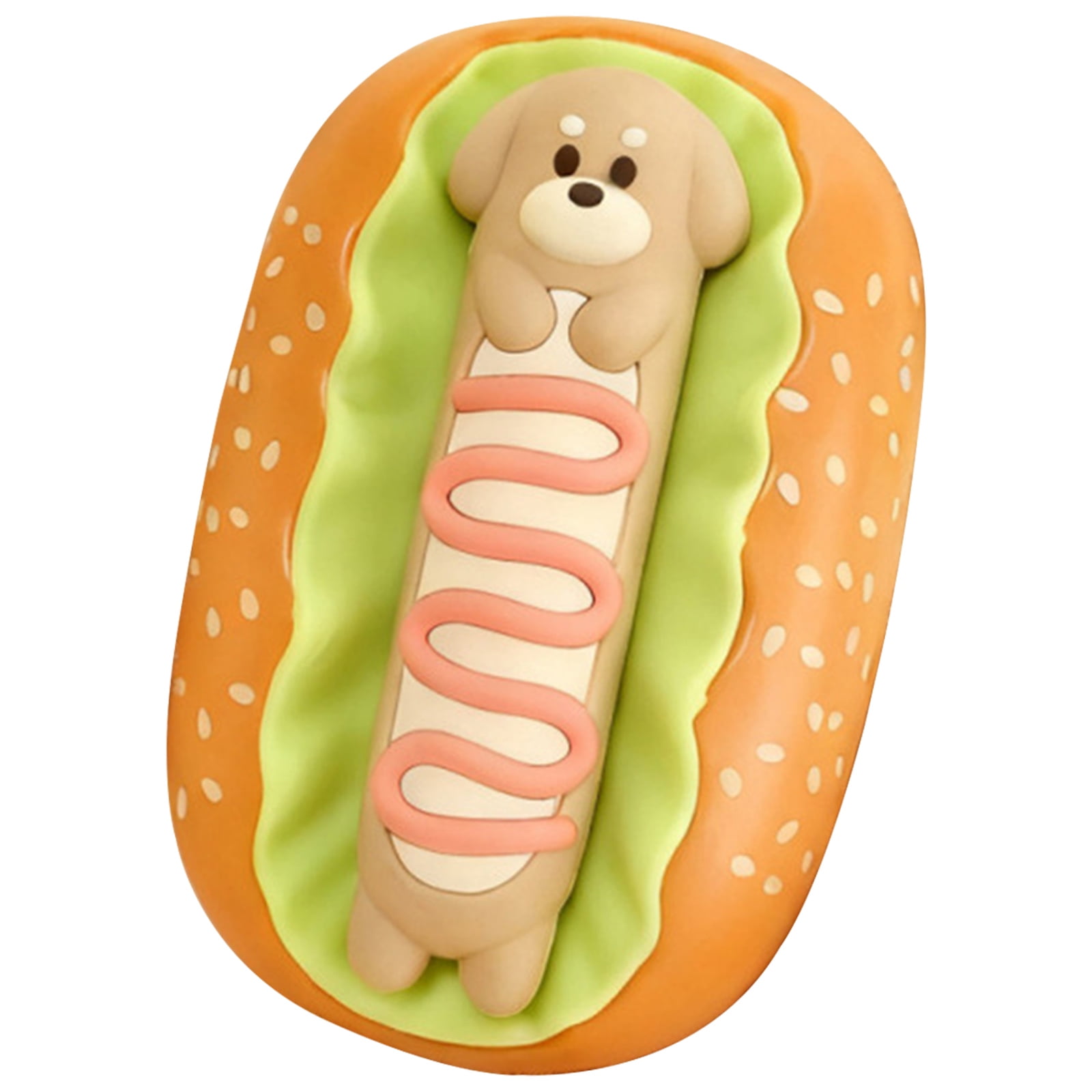 ZMKIAG Hot Dog Shaped Hand Warmer - Cute Rapid Heating Portable Heater with Rechargeable Battery, Fun Design for Winter Commuting, 𝗦𝗰𝗵𝗼𝗼𝗹 and Outdoor Activities