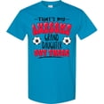 thumbnail image 3 of Inktastic That's My Awesome Granddaughter out There with Soccer Balls T-Shirt, 3 of 5