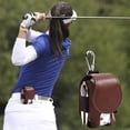 thumbnail image 3 of Contenedor de Pelotas de Golf JShteea PU Mini Cintura Colgante Para Estrenar, 3 of 6