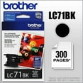 thumbnail image 6 of (4 pack) Brother Genuine Standard-yield Black Printer Ink Cartridge, LC71BK, 6 of 7