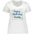 thumbnail image 3 of Inktastic Happy Birthday Daddy Women's Plus Size T-Shirt, 3 of 5