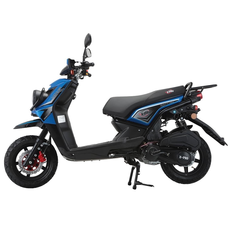 X-Pro 150cc Gas Moped Scooter, Street Legal, Electric/Kick Start