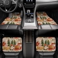 thumbnail image 6 of Uemuo Car Floor Mats - Holiday Christmas Stars Pattern Carpet Floor Mats for Cars, Auto Accessories Front & Rear Car Floor Foot Mat Sets of 4 Pieces, 6 of 6