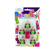 Bear/#4 Candle Set, 24 Count