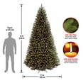 thumbnail image 3 of National Tree Company Artificial Giant Christmas Tree, Green, North Valley Spruce, Includes Stand, 10 Feet, 3 of 5