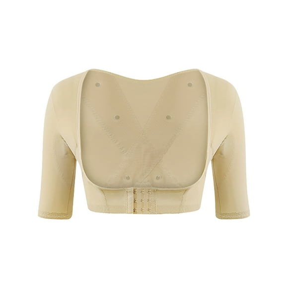 Clearance Sale 2025 Shapers Women's Breast Lift Gather X Shaped Energy Stone Chest Support Body Sculpting Beauty Back Shape Corset Chest Back Posture Correction Mid Sleeve Corset