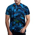 thumbnail image 1 of YDLCAFD 2023 Colorful Graffitiss 3D Printed Pigment T Shirt For Men, 1 of 4