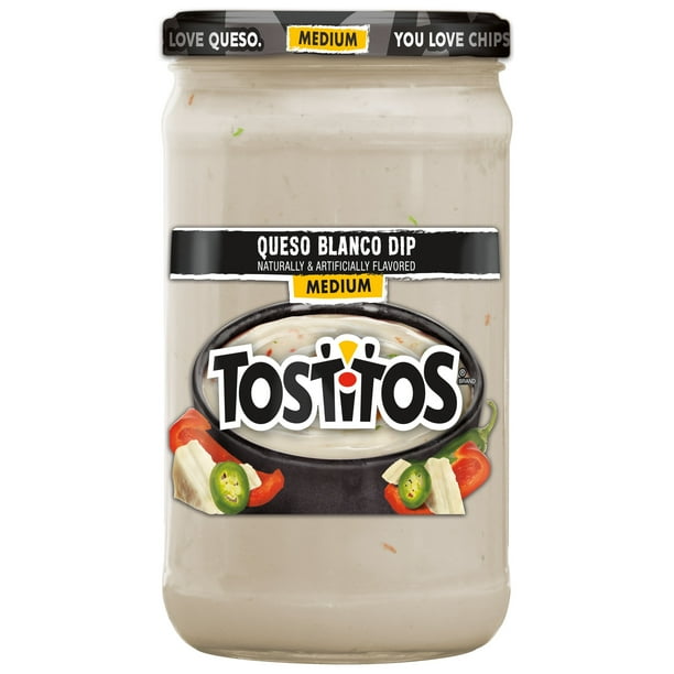 Tostitos Queso Blanco Dip, 23 oz Jar