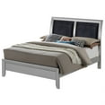 thumbnail image 2 of Glory Furniture Marilla Wood Full Panel Sleigh Bed in Silver Champagne, 2 of 5