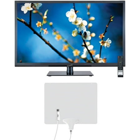Supersonic SC-2211 21.5" 1080P LED TV & Mohu Leaf 50 HDTV Antenna