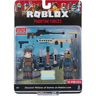 Roblox Action Collection Phantom Forces: Ghost + Two Mystery Figures  Includes 3 Exclusive Virtual Items 
