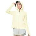 thumbnail image 5 of Kaemgyyd Women's Sun Protection Hoodie Lightweight UPF 50+ Long Sleeve Outdoor Fishing Hiking Sun Shirt with Mask, 5 of 6