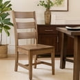 thumbnail image 6 of Yael Dining Chair Set of 2, Ladderback Design, Light Brown Wood, 6 of 6
