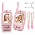 thumbnail image 1 of Vídeo: Walkie Talkies YUSSBCU recargables para niños de 3 a 12 años, 1 of 7