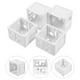 thumbnail image 5 of ColoMX 4 Uds. Soportes de montaje para persianas, soporte para barandilla de persianas blancas, soportes de soporte para persianas enrollables venecianas, 5 of 8