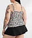 Plus Size Live In Color Rock Skirted Bikini Bottom Swimsuit