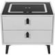 thumbnail image 2 of Mesa Noche Buro Inteligente Cargador Inalambrico Luz Led Usb, 2 of 6