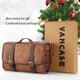 thumbnail image 3 of Neceser colgante VACNASE, de piel, organizador de baño para hombre, 3 of 6