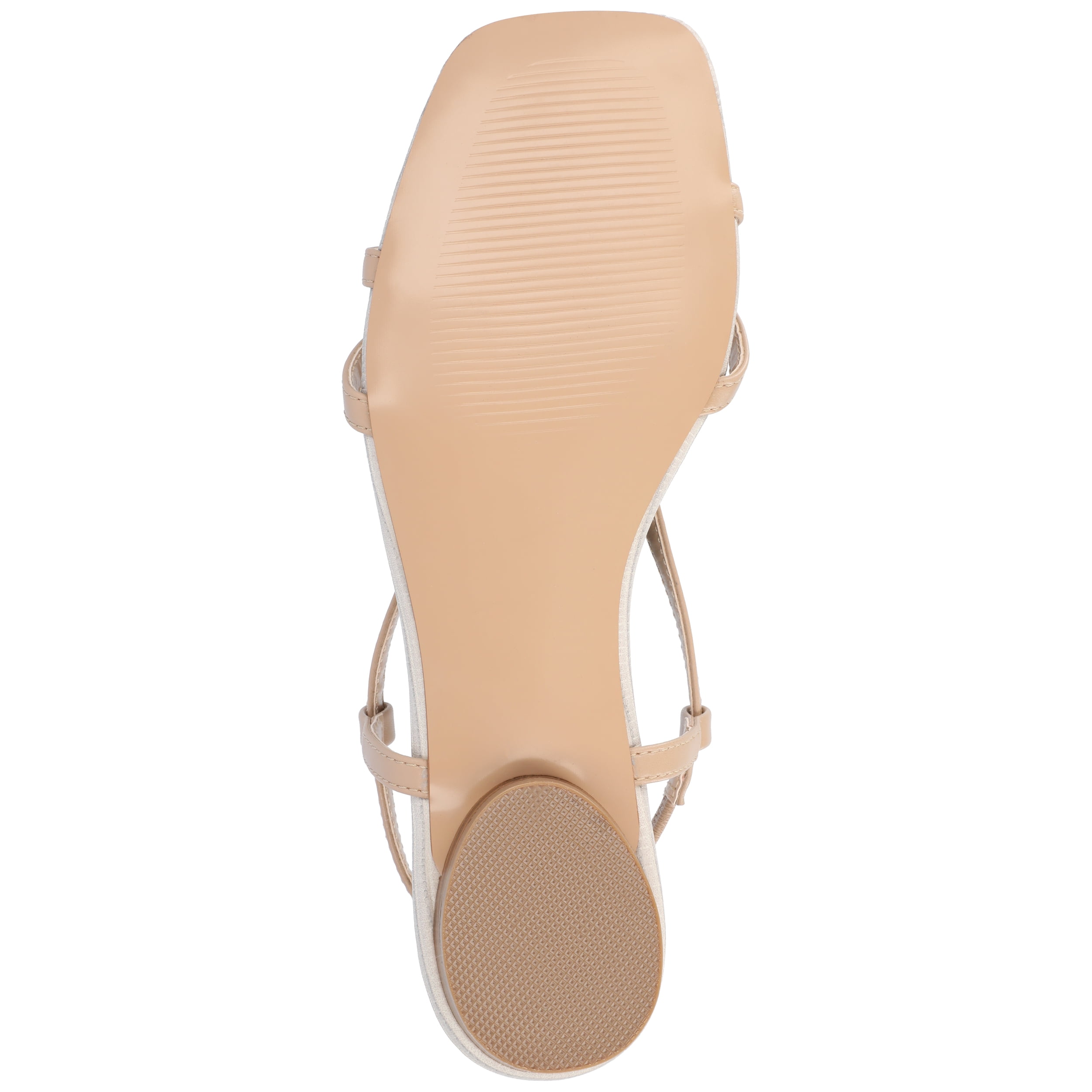 Journee Womens Bridget Sling Back Flat Sandals