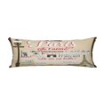 thumbnail image 1 of EREHome Retro Style Poster Paris Symbols Landmarks Pillow Cover Body Pillowcase Pillow Protector 20x60 Inch, 1 of 1