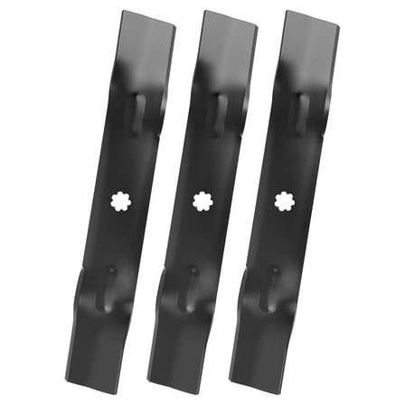 Fraxico GX21784 Mower Blades Fit for John Dee re 48" Lawn Mower (3 Pack)