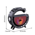 thumbnail image 7 of Speaker Qwtwty Wireless Bluetooth Speaker Portable Flashlight Solar Card Outdoor Sports Audio System, 7 of 7