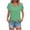 Green, variant on Aboser Womens Classic V Neck T Shirts Summer Tops 2026 Casual Short Sleeve Tshirts Cozy Soft Basic Tees Loose Fits Plain Blouses
