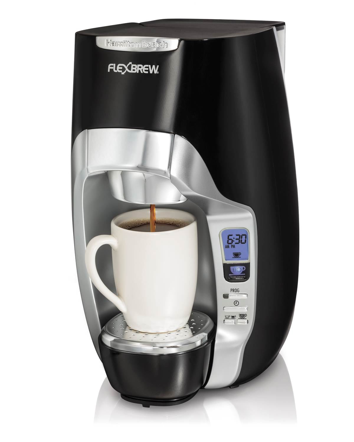 Hamilton Beach 49996 FlexBrew SingleServe Coffeemaker with Removable