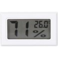 thumbnail image 1 of Termómetro de humedad preciso, higrómetro digital LCD digital Monitor de humedad interior para el hogar, la oficina, el invernadero (blanco) de una pieza esquí esquí Gafas de esquí, 1 of 5