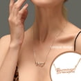 thumbnail image 3 of English Carta Doce CONSTELACIONES DEL SIGNO DE ZODIA Tema Collar de amistad Ins Colgante para Lover Friends Festival Regalos Rose Gold Scorpio Inevent AP009332-01, 3 of 6