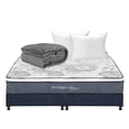thumbnail image 1 of Colchón King Size Ghana + Box + Almohadas Royal Twin + Edredón Homy, 1 of 8