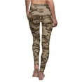 thumbnail image 7 of Woodland Brown Camo Women's Casual Leggings - Camo Color Code 0053, 7 of 7