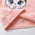 thumbnail image 4 of Toddler Baby Girl Clothes Animal Style Long Sleeve Tops and Long Pants Outfit Set Pink 4-5T, 4 of 6