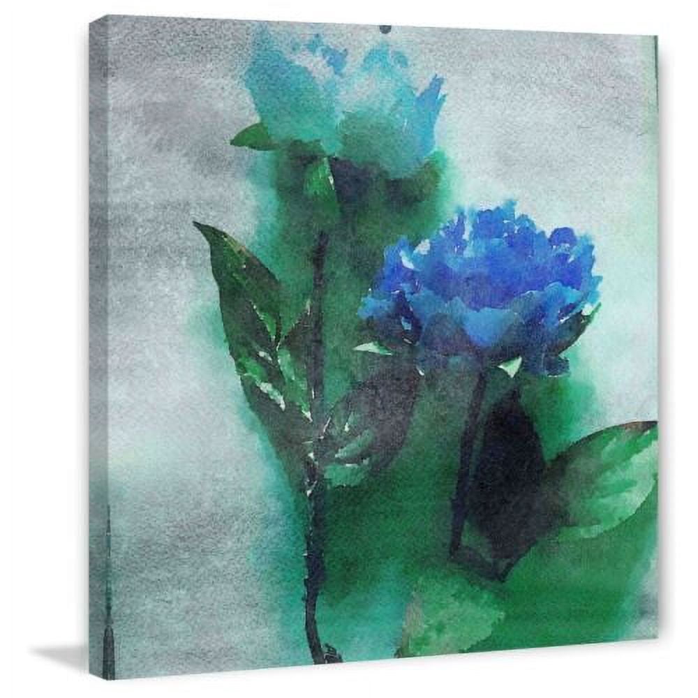"Blue Dream" Painting Print on Wrapped Canvas
