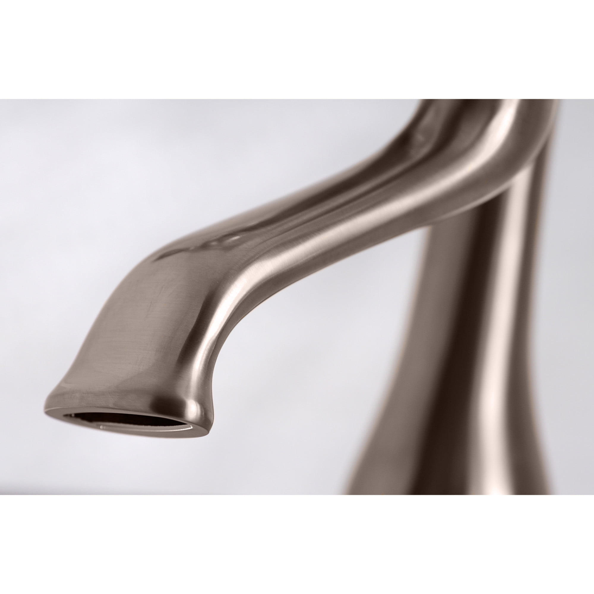 Kingston Brass KS268SN Kingston 7" Center Deck-Mount Clawfoot Tub Faucet with Hand Shower, Brushed Nickel
