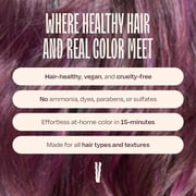 oVertone Color Depositing Semi-Permanent Hair Dye Conditioner - 8 oz For All Hair Types & Color-Treated Hair, Moisturizing Shea Butter & Coconut Oil - Vegan & Cruelty-Free, Misty Magenta