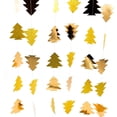 thumbnail image 1 of Adornos para fiestas navideñas, mini adornos de panal de abeja de papel con bordes brillantes, adornos colgantes verdes y rojos para la decoración del árbol de Navidad, fiesta de Año Nuevo, adornos, 1 of 6