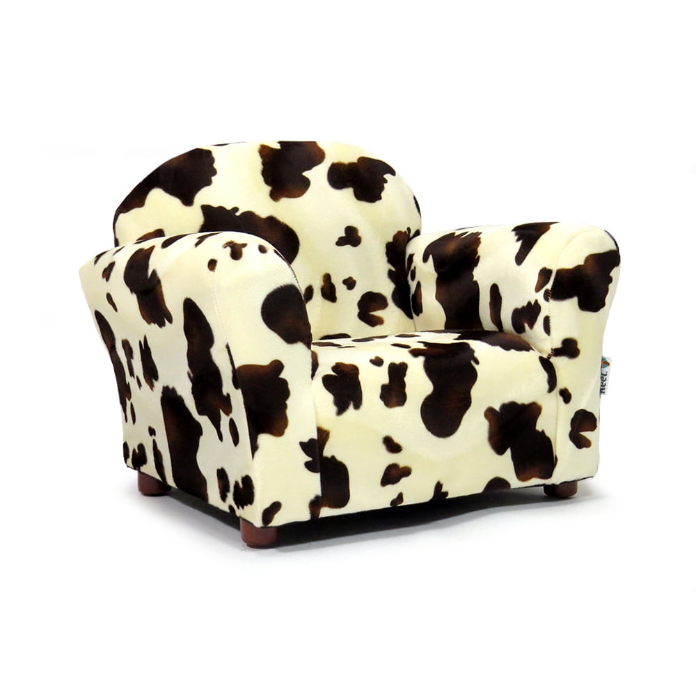Keet Roundy Faux Fur Children's Chair, Multiple Patterns