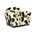 thumbnail image 2 of Keet Roundy Faux Fur Children's Chair, Multiple Patterns, 2 of 5