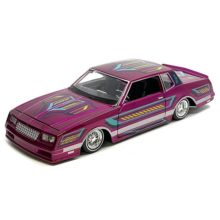 1986 Chevrolet Monte Carlo SS Lowrider Pink Metallic with Graphics