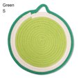 thumbnail image 3 of CAROOTU Colorful Cotton Rope Coasters Heat Insulation Placemats Simple Style Kitchen Accessories for Home Restaurant, 3 of 6