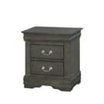 thumbnail image 4 of ACME Louis Philippe Nightstand in Dark Gray, 4 of 8