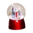 thumbnail image 3 of Bola de nieve musical navideña Gloria regalo de Navidad decoración festiva forma de Papá Noel, 3 of 9