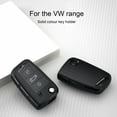 thumbnail image 2 of pitrice Colorful Soft TPU Car Key Case Cover Shell Key Cases Protector Vehicle Replacement Parts Accessories Replacement For Volkswagen White, 2 of 9