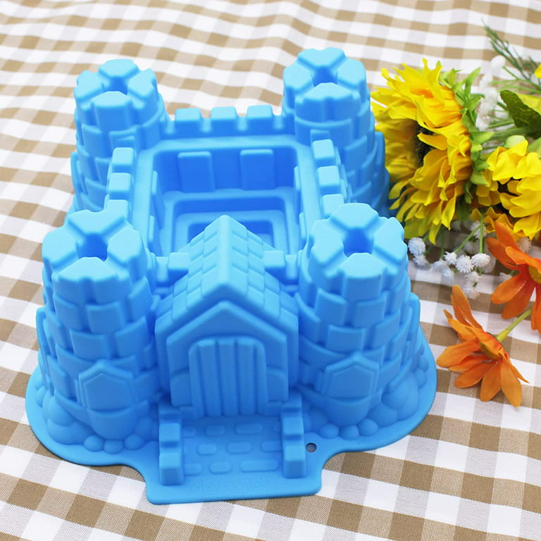 Cheap Castle Shaped Silicone Cake Mold With Mini Hammer 3D Geometric Cake  Mold Silicone Mousse/Chocolate Cakes Mould For Birthday