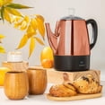 thumbnail image 2 of Percolador de Café Eléctrico Mixpresso Cobre para Camping 4 Tazas Mixpresso NA, 2 of 5