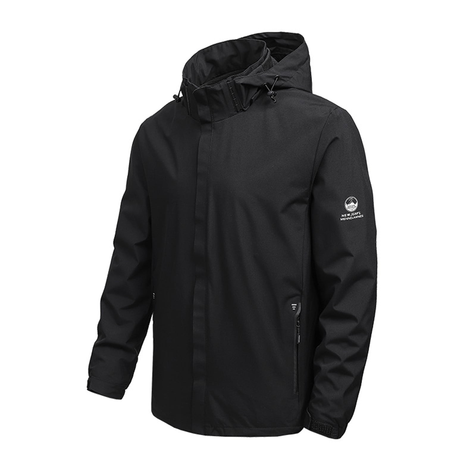 CAICJ98 Mens Jackets Casual Stylish Men's Softshell Hiking Jacket Lined